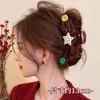 Pinza para el pelo grande de lunares estilo coreano para cabello grueso, pinza de tiburón dulce y elegante para la parte trasera de la cabeza, accesorio para el cabello de alta gama y exquisito