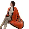 Novo cachecol de outono e inverno estilo coreano, de cashmere sintético, dupla face com cadeado de coração, versátil para ambientes com ar condicionado, xale quente, aquecedor de pescoço para estudantes