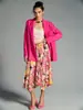 Falda midi de lunares elástica en la cintura y bajo irregular, superventas transfronterizo europeo y americano, estilo vacacional, favorecedora de la figura