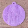 Llaveros acrílicos de colores transfronterizos, dijes para bolsas, adornos para árboles de Navidad y accesorios navideños