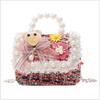 Bolsos Infantiles 2026 Estilo Nuevo Bolso de Hombro para Niñas Bolso de Mano con Perlas Accesorios Monedero Cruzado de Princesa Niñas Lindas