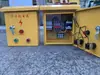Sitio de Construcción Sierra de Mesa de Alta Potencia 220/380V Máquina Cortadora de Madera Caja Eléctrica Caja de Control de Bomba de Agua Manual/Automática Indicador de Parada de Emergencia