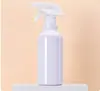 Em Estoque Frascos Spray de Plástico 250ml 500ml, Frascos Spray Transparentes de Ombro Arredondado, Frascos PET, Frascos Reutilizáveis, Frascos Spray de Álcool