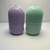 Dispositivo de Limpieza Facial de Hielo de Silicona, Masajeador de Bolas de Hielo Facial, Compresa de Hielo para la Cara, Rodillo de Masaje Facial de Hielo, Bola de Hielo en Cápsula