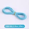 Lin 10m / Corda Trançada de Fio Encerado Coreano Corda Redonda Encerada Corda para Pendurar Pingente Colar Pulseira DIY Corda de Couro Corda Trançada