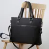Pasta Bolsa de Mão para Negócios Tecido Oxford Nova Moda Bolsa de Ombro Transversal Bolsa para Documentos Bolsa para Computador Bolsa Masculina