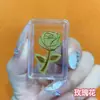 Shuibeijin Oro Puro 999 Riqueza Hojuelas de Oro, Hazte Rico Inmediatamente, Pegatina para Teléfono Princesa, Por Favor Hazte Rico, Regalo para Novia
