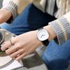 Reloj Minimalista Japonés para Mujer de Alto Valor Simple Elegante Estudiante de Secundaria Nicho Cuadrado Creativo Arte Correa Reloj de Cuarzo