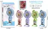 2026 Novo Modelo Ventilador de Mão Mini Recarregável por USB Portátil Três Velocidades Pequeno Ventilador Elétrico Presente de Férias para Estudante