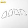 Adecuado para S7 manija interior trasera anillo brillante S7 plateado electrochapado manija interior de puerta de coche reposabrazos hebilla de agarre parche decorativo