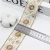 Novo Estilo Étnico Renda Bordada com Fio de Algodão e Renda Retro DIY Roupas Sapatos Chapéus Bolsas Acessórios Feitos à Mão