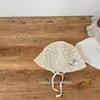 Sombrero de Paja Casual con Calados para Niños, Sombrero de Sol Delgado de Verano para Niñas, Sombrero de Playa