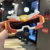 Gafas de Sol Polarizadas para Niños Gafas Robot Gafas Mecha Silicona Cóncavas Autobots Niños Toman Fotos Forma Divertida