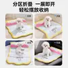 Esterilla para Mascotas Plegable Estilo Princesa Cuatro Estaciones Impermeable Lavable Cama para Perros y Gatos Pequeños y Medianos Esterilla para Dormir
