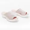 2021 Verano Nuevo Transfronterizo Comercio Exterior Talla Grande Pantuflas de Mujer Pez Boca de Deseo Malla Transpirable Pantuflas de Uso Exterior para Mujer