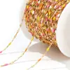 Acero Inoxidable Cadena de Goteo para Aceite de Labios de 2 mm Accesorios para Pulseras y Collares DIY Tobillera Sencilla Accesorios de Joyería para Mujer Venta al por Mayor