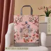 Bolsas de Empaque para Fundas de Edredón Translúcidas al por Mayor, Juego de Tres Piezas de Sábana y Funda de Almohada, Bolsas de Tote Laminadas con Botones, Bolsas de Transporte para Textiles del Hogar