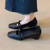 Zapatos planos populares de estilo francés con suela blanda para mujer, nueva colección otoño 2026, zapatos Mary Jane, estilo casual, perfectos con vestidos, diseño de meter
