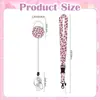 Porta credencial retráctil de fácil extracción en stock del fabricante Estampado de leopardo Epoxi Clip giratorio para credencial Cordón para credencial de identificación de fábrica Venta al por mayor