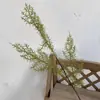 Bosque Escandinavo Verde Planta Verde Hoja Verde Techo de Salón de Bodas Mimosa Plástico Flor Falsa Hierba de Amante Eucalipto