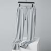 2023 Verão Nova Calça de Seda de Gelo High-end Calças Casuais Calças Masculinas Casual Business All-match Calças Dados