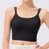 Camiseta de tirantes doble para yoga para mujer, diseño de una sola pieza sin costuras, con sensación de segunda piel, realzando y embelleciendo la espalda, sujetador deportivo para Pilates y fitness