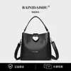 Fábrica de Origen Canguro Barney Moda Versátil Simple Retro Clásico Estilo Bolso de Hombro Nicho Venta al por Mayor Dropshipping