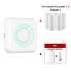 Impresora Mini Portátil Inalámbrica Transfronteriza Se Puede Conectar a Teléfono Móvil Pequeña para Hogar Autoadhesiva Etiqueta Impresora de Fotos