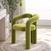 Cadeira de Maquiagem Celebridade da Internet Estilo Creme Banqueta de Maquiagem de Alto Padrão Quarto Cadeira para Salão de Unhas Casa Simples Cadeira Única de Lazer