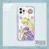 Aliexpress Mais Vendido Sailor Moon Maçã 17 Capa de Celular Desenho Animado Iphone18 Capa Protetora Transparente