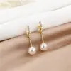 Nuevos Pendientes de Borlas con Pedrería, Diseño de Mariposa y Flor, Perlas S925 como Cierres, Pendientes Largos Elegantes y con Estilo que Hacen que el Rostro Parezca Más Delgado