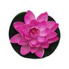 Lótus de flutuação de água de lótus de alta simulação EVA flor flutuante flor artificial lótus falso