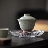 Tazón de cerámica para mesa de té Moji Ice, elegante y de buen aspecto.
