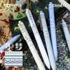 Dongmi 815 Tejedor de Sueños Bolígrafo de Gel Retráctil Invierno Navidad Alta Calidad Cs Secado Rápido 0.5 Regalo para Estudiantes Examen Bolígrafo Negro