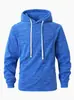Sudadera con Capucha de Manga Larga para Hombre Otoño e Invierno, Moderna, Casual, Personalizada, Versátil Sudadera de Terciopelo Coral con Capucha