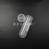 Tubo de centrífuga de rosca de 100 ml com escala e tubo de encaixe reto, 30 unidades por pacote.