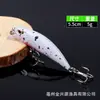 Set de señuelos para pesca a larga distancia, Señuelo minnow hundible 6g 6cm, Señuelo vibratorio para todas las capas de agua, Señuelo micro minnow