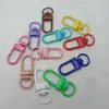 Venta Directa de Fábrica de Broche Pequeño de 3 Puntos de Colores Macarrón Forma de U Llavero Accesorios Colgante