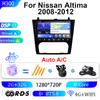 Adequado para 08-12 Nissan Teana Carro Automático DVD Navegação Carplay Android Navegação de Tela Grande Áudio e Vídeo Inteligente