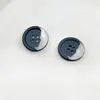 Botones de Resina Coloridos del Fabricante en Stock para Abrigos de Lana, Suéteres y Chaquetas de Mujer, Diseño de Botón de Belleza de Media Cara
