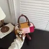 Bolso Tote Patchwork de Diseño de Nicho 2026 Nuevo Bolso Cruzado de Moda Bolso de Bolos de Alto Valor para el Trayecto Bolso de Hombro Único