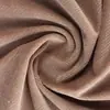Estoque de fábrica two-color twill super soft velvet flat silk sand cloth cushion pillow clothing flannel fabric wholesale