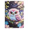 Para iPad Pro Funda Plana de Cuero Samsung Tab A9 Gato de Dibujos Animados Pintado Tarjetero Funda Protectora 10.9