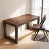 Mesa de computador de canto arredondado, mesa de escritório em casa, mesa de escrita para estudantes, mesa de estudo, mesa de trabalho para sala de estudo