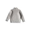 [Pronta Entrega] Novas Roupas de Outono e Inverno 2025 para Meninos, Meninos, Tricôs de Gola Alta Cor Lisa, Crianças e Bebês, Estilo Coreano e Estilo Ocidental