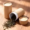 Latas de papel personalizadas para té floral, cajas de embalaje de tubo de papel para cosméticos, productos para el cuidado de la piel, maquillaje, latas de papel redondas, cajas de colores, personalización en lotes pequeños
