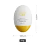 Ovo Protetor Solar Huanggai Frasco de Protetor Solar Creme de Isolamento Frasco Cosmético Frasco de Protetor Solar Loção Embalagem para Cuidados com a Pele Frasco Vazio