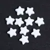 Contas Cerâmicas Coloridas Contas Estrela de Cinco Pontas Contas com Esmalte Flor de Forno Estrela Furo Reto Contas Soltas Acessórios para Joias DIY Feitos à Mão