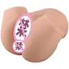 Molde Transfronterizo de Glúteos Grandes y Vagina Taza Masturbadora Masculina, Dispositivo Realista de Masturbación Vaginal, Juguete Sexual para Adultos