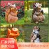 Pedra ao ar livre à prova d'água jardim parque rochoso de jardim gramado alto-falante chifre de esquilo animal som de gramado ao ar livre